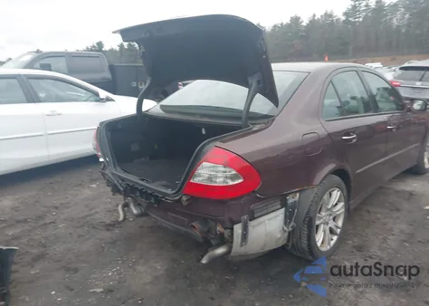 2009 Mercedes-Benz E 350 4Matic from USA, damaged, VIN WDBUF87X29B415418